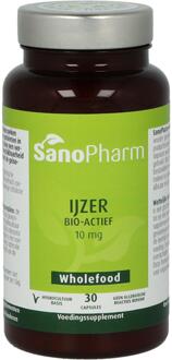 Sanopharm WholeFood IJzer Bio-Actief 10 mg