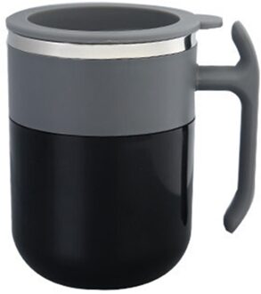 Sanq Geen Batterij Automatische Zelf Roeren Mok Cup Koffie Melk Mengen Mok Smart Temperatuur Aanpassing Sap Mix Cup Drinkware Voor zwart