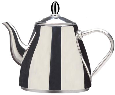 Sanqia Stijl Roestvrij Staal Theepot Water Koffie Pot Toepassing Op Inductie Kookplaat 1200ml