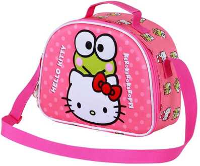 Sanrio 3D Lunch Bag Hello Kitty Funny Pink