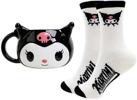 Sanrio 3D Mug & Socks Set Kuromi