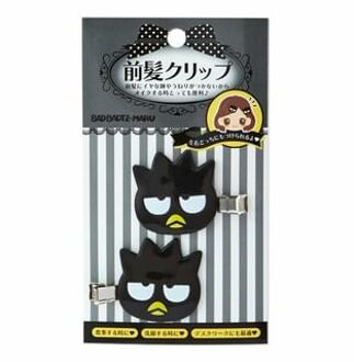 Sanrio BAD BADTZ-MARU Bangs Hair Clip (Set of 2) 3.5 x 3.8cm