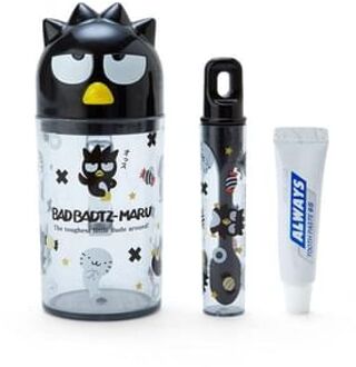 Sanrio Bad Badtz-Maru Toothbrush & Cup Set 3 pcs