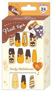 Sanrio Bad Batmaru x Lotte Crunky Nail Tip 1 set