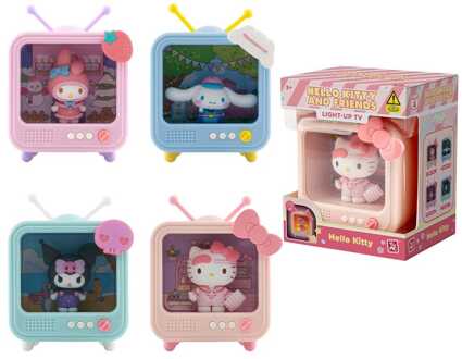 Sanrio Bedside Light TV Series Mini Figures Hello Kitty and Friends 8 cm Display (8)