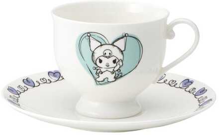 Sanrio Bone China Mug & Plate Set Kuromi