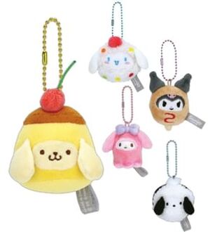 Sanrio Character Food Cosplay Series Plush Toy Bag Charm Keyring My Melody - Approx. 72×35×105mm