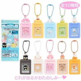 Sanrio Character Secret Miniature Card Holder Keyring Type B (10 Types) (Blind Box) 1 pc - Random Style / 4.2 x 8cm