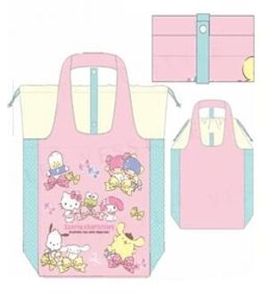 Sanrio Characters Drawstring Foldable Shopper Bag 1 pc
