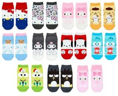 Sanrio Characters Fleece Socks Kuromi