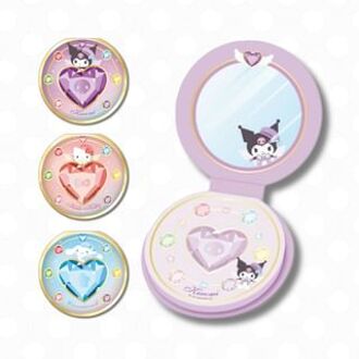 Sanrio Characters Magical Jewelry Series Face Powder Case Style Memopad (80 Pages) Hello Kitty - H73×W76×D9mm
