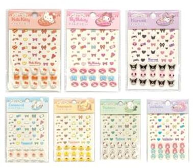 Sanrio Characters Nail Sticker Little Twin Stars