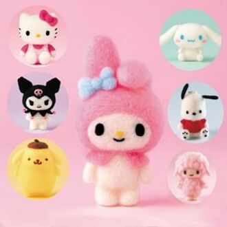 Sanrio Characters Needle Felting DIY Pack My Melody - H7cm