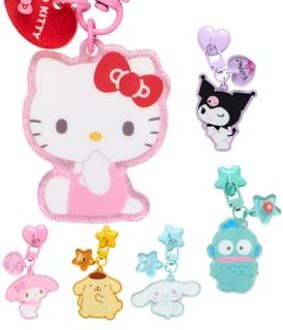 Sanrio Characters Phone Charm Pompompurin (6.4x1.5x9.8cm)