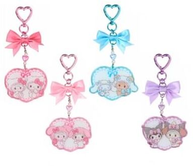 Sanrio Characters x mikko illustrations Acrylic Keyring Cinnamoroll (7.5 x 0.3 x 5cm)