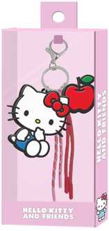 Sanrio Charm Keyring Hello Kitty Face