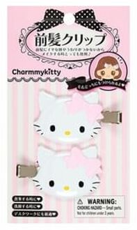 Sanrio Charmmy Kitty Bangs Hair Clip (Set of 2) 5.6 x 3.4cm