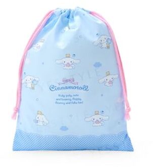 Sanrio Cinnamoroll Cloud Medium Drawstring Bag 1 pc BLUE