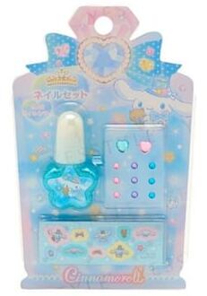 Sanrio Cinnamoroll Nail Color & Stickers 1 set