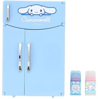 Sanrio Cinnamoroll Refrigerator Shaped Case & Lip Balm Set 3 pcs