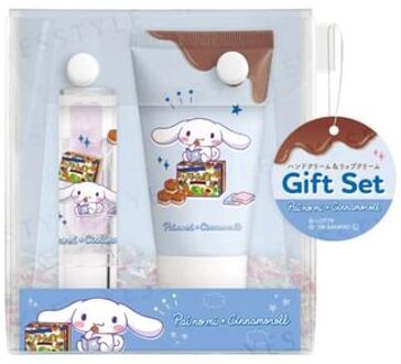 Sanrio Cinnamoroll x Lotte Pie No Mi Lip & Hand Cream Gift Set 2 pcs