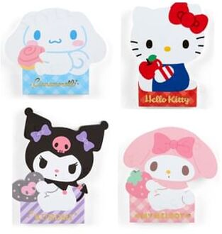 Sanrio Diecut Memo Pad Hello Kitty RED