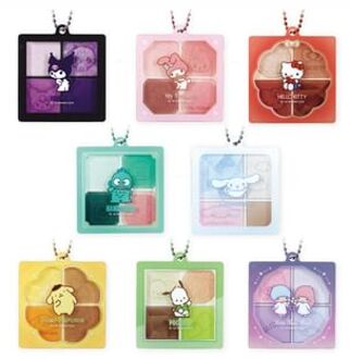 Sanrio Eye Shadow Style Bag Charm / Keyring (Blind Box)(8 Types) 1 pc - Random Style