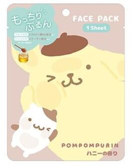 Sanrio Face Pack Pompompurin - Honey - 1 pc