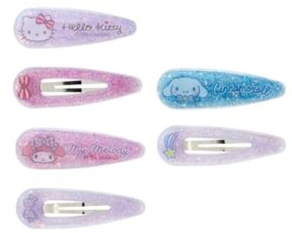 Sanrio Glitters Hair Clips My Melody PINK