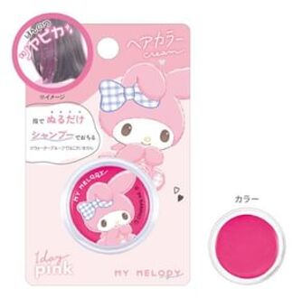 Sanrio Hair Color Cream My Melody Pink - 5g