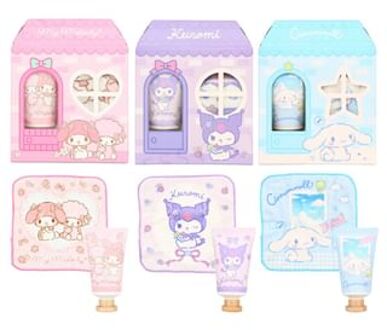 Sanrio Hand Cream & Mini Towel Set My Melody - Strawberry