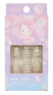 Sanrio Hello Kitty Clear Nail Tips 1 set