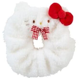 Sanrio Hello Kitty Face Mascot Scrunchie 11 x 3.5 x 11cm