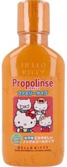 Sanrio Hello Kitty Family Propolinse Mouth Wash Peach-Mint Jumbo 400ml