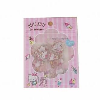 Sanrio Hello Kitty Gel Stickers 1 Set PINK