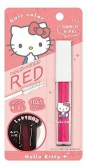 Sanrio Hello Kitty Hair Color Mascara Red 1 pc