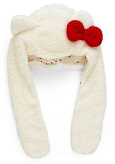 Sanrio Hello Kitty Hooded Scarf 1 pc WHITE