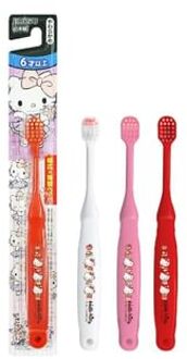 Sanrio Hello Kitty Kids Toothbrush For Over 6 Years Old 1 pc - Random Color
