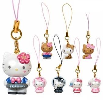 Sanrio Hello Kitty Secret Mascot Charm Keyring (8 Types) (Blind Box) 1 pc - Random Style