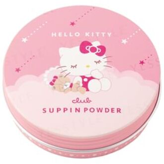 Sanrio Hello Kitty Suppin Powder C Compact Pastel Rose 26g