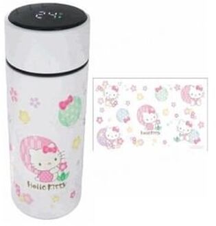 Sanrio Hello Kitty Temperature Stainless Steel Water Bottle 250ml WHITE