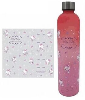 Sanrio Hello Kitty Water Bottle 1000ml 1000ml RED