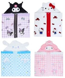 Sanrio Hooded Towel Hello Kitty WHITE