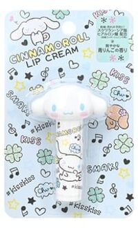 Sanrio Kiss & Love Lip Cream Cinnamoroll - Green Apple