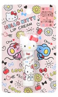 Sanrio Kiss & Love Lip Cream Hello Kitty - Peach