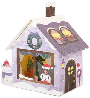 Sanrio Kuromi Christmas Card (House) One Size
