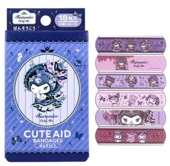 Sanrio Kuromi DollyMix Bandage (18 pcs) 72 x 19mm
