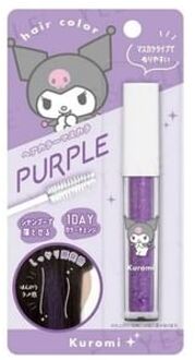 Sanrio Kuromi Hair Color Mascara Purple 1 pc