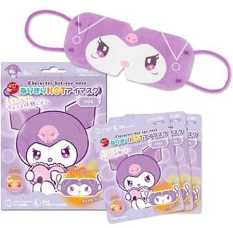 Sanrio Kuromi Hot Eye Mask 3 pcs