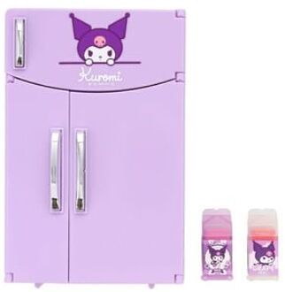 Sanrio Kuromi Refrigerator Shaped Case & Lip Balm Set 3 pcs